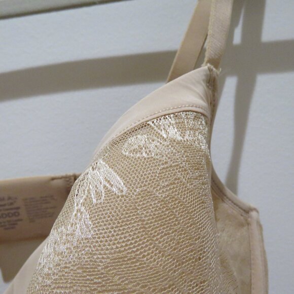 SOMA Lightest Lift Perfect Coverage Bra in Pale Sand Floral - Size 34DDD - Picture 5 of 14